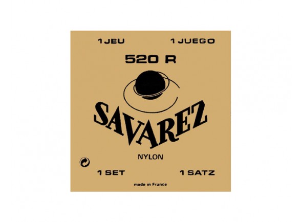 Savarez Jogo de Cordas Nylon Guitarra Clássica 520R Savarez Jogo de Cordas Nylon Guitarra Clássica 520R